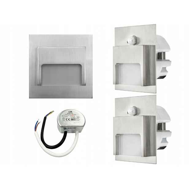 Sada schodišťových světel Halogen Led 3x senzor