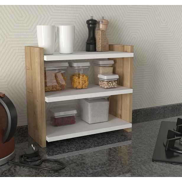 Casarredo Regál ANGOL sapphire/bílá