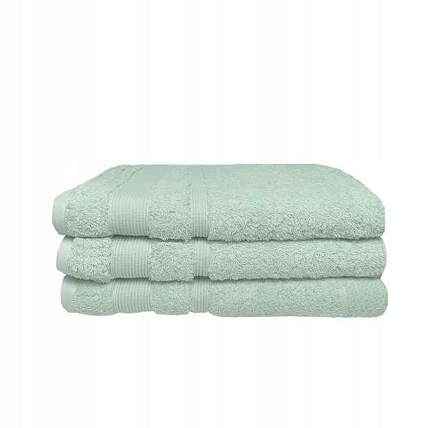 Koupelový ručník savý, velký a nadýchaný 100x150 Froté 550 g/m2 Mátový
