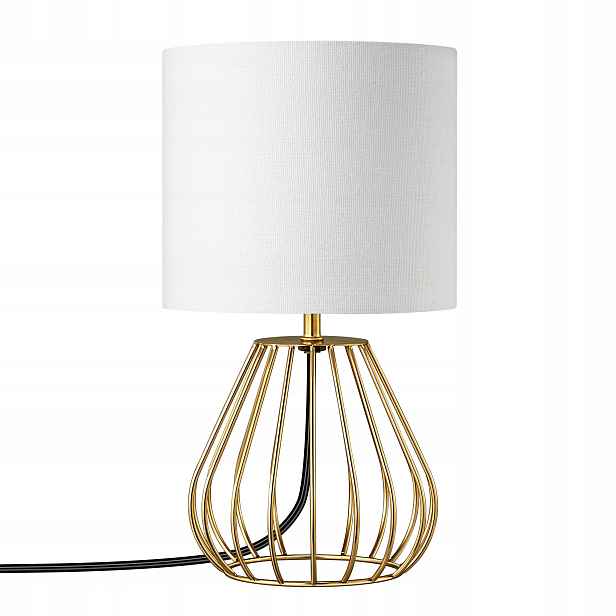 Noční lampička Edishine, moderní průmyslová stolní lampa, žárovka E14, stolní lampa