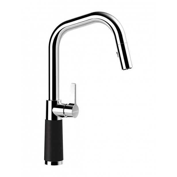 SCHOCK SC-530 - Dřezová baterie s výsuvnou sprškou, Nero/chrom 556120GNE