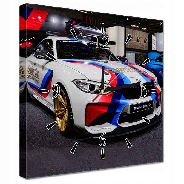 Nástěnné hodiny 30x30 Bmw M2
