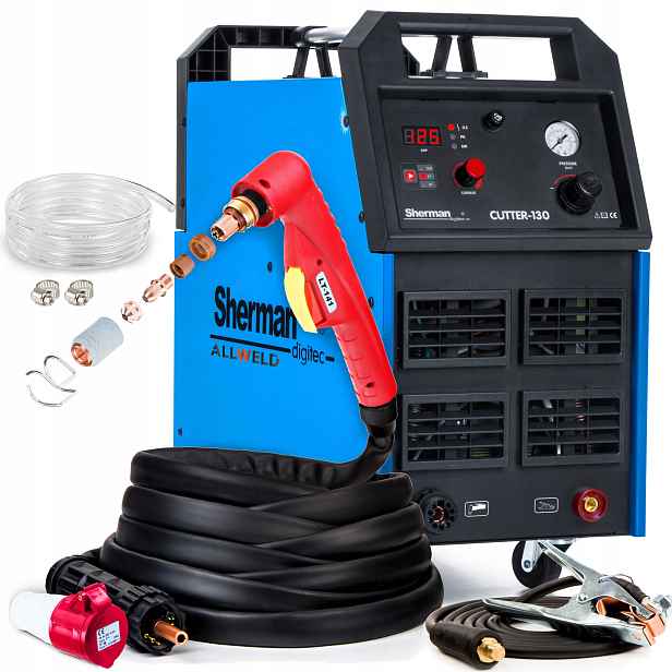Plazmová Řezačka Plazmová Plazma Sherman Cutter 130 Hf 125A 45 MM Igbt