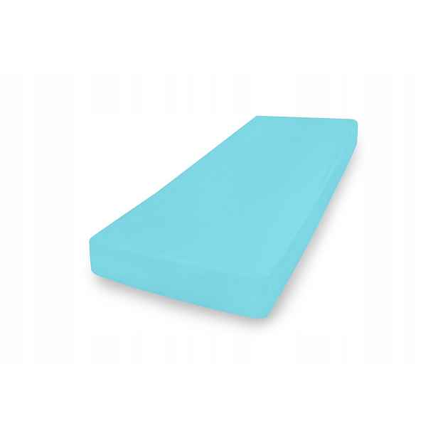 Prostěradlo jersey Premium s gumou 190x210, 200x220x20, tyrkysová_31, Matex
