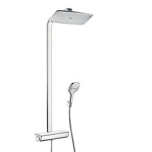 Sprchový systém Hansgrohe Raindance E na stěnu s termostatickou baterií chrom 27112000