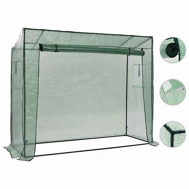 vidaXL Skleník 200 x 80 x 173 cm