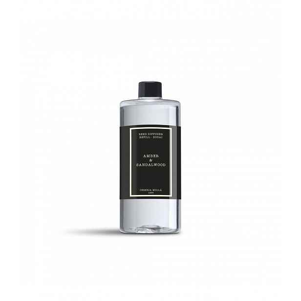 Náplň do difuzéru Amber & Sandalwood Cereria Mollá, 500 ml