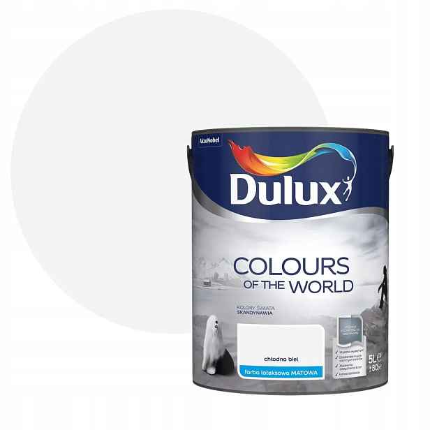Dulux Barvy Světa Barva Na Stěnu Chladná bílá 5L