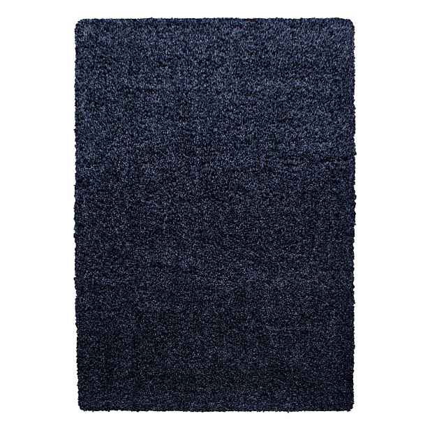 Kusový koberec Life Shaggy 1500 navy, 100x200, modrá, ložnice, Ayyildiz