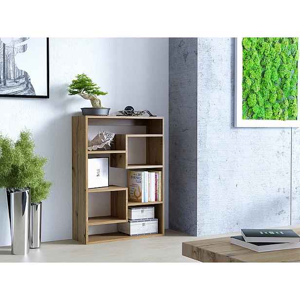 Regál MATRIX dub wotan 115x70 cm