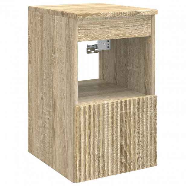 vidaXL Koupelnová skříň Dub sonoma 30 x 35 x 50 cm Kompozitní dřevo