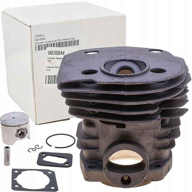 Cylindr Husqvarna 350 44 mm komplet 5038999-71, 503 86 99-03, 5372530-02