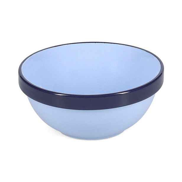 Modrá miska z kameniny 710 ml Duo – ONA