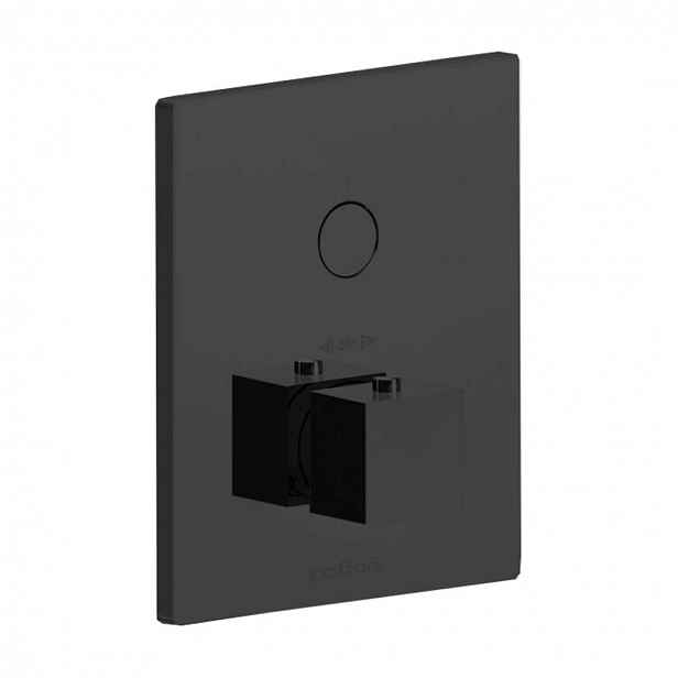 Paffoni Compact Box - Termostatická sprchová baterie pod omítku, matná černá CPT513NO