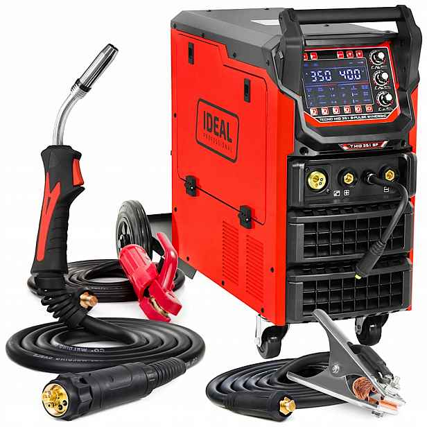 Poloautomatický Svařovací Stroj Ideal Tecno Mig 351 S-pulse Synergic 350A 400V