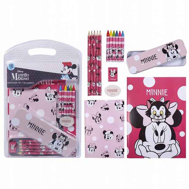 Školní potřeby Minnie Mouse Licencované Set
