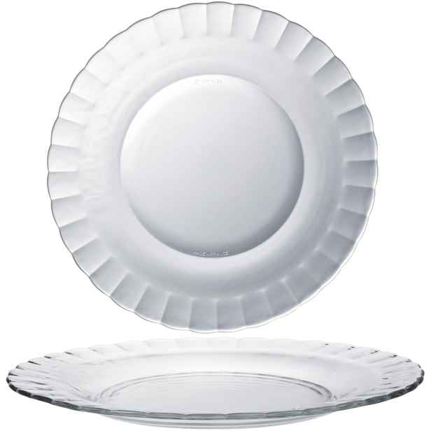 Talíř mělký Duralex Picardie transparentní 230 x 20 mm sada 6 ks