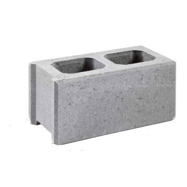 Tvárnice plotová BEST LUNETA IV přírodní 200×400×200 mm