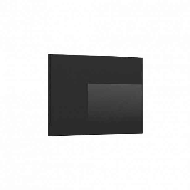 Vicco KUCHYŇSKÁ DVÍŘKA R-Line Černý vysoký lesk 59.6 x 36 cm nábytková čela pro mělkou závěsnou skříňku