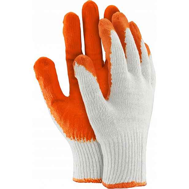 Rukavice Pracovní rukavice Zahradní upírky Odolné 10 XL Ru Oranžové