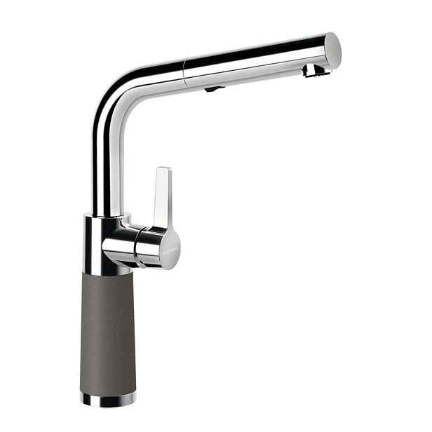 SCHOCK SC-540 - Dřezová baterie s výsuvnou sprškou, Asphalt/chrom 557120GAS