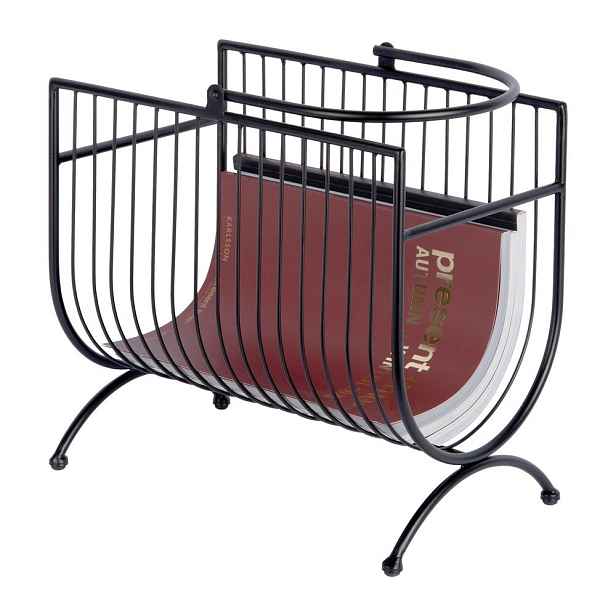 Kovový stojan na časopisy Riqueza – PT LIVING