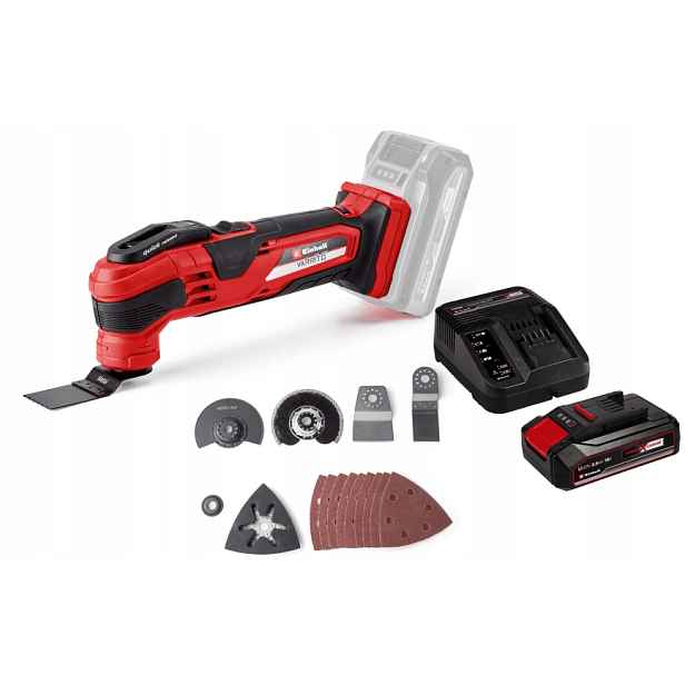 Einhell Multifunkční Nástroj Multitool Varrito Startovací Sada 2,5AH