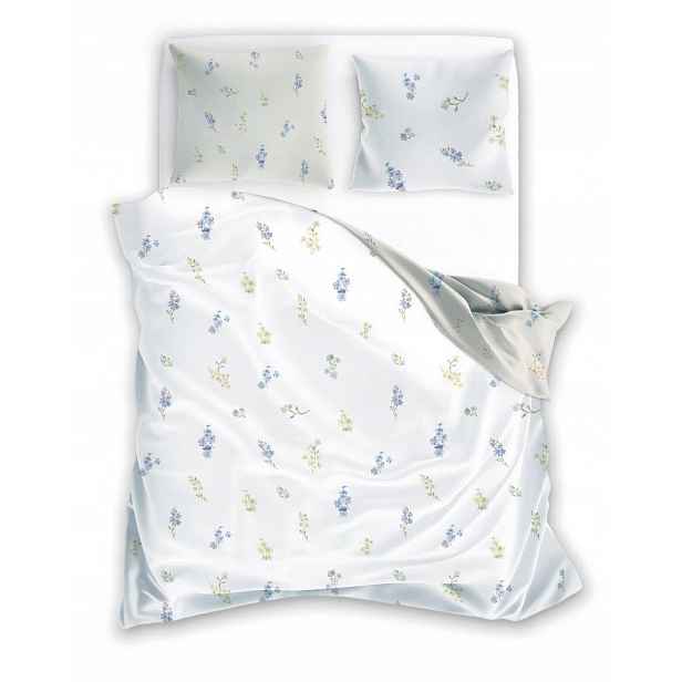 Elegantní Delikátní Bílé Louční Povlečení 140x200