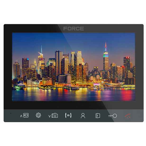 Monitor Pro Videotelefon Force Ingo 7" Černý Full Hd