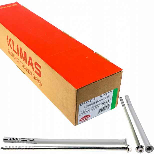 Rozpěrný rámový kolík 12x260 Klíč+tx torx 25 Ks
