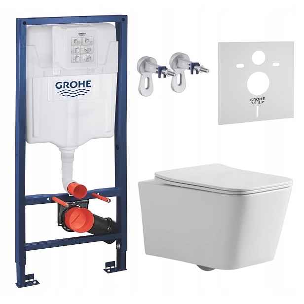 Podomítkový Wc set Stelaz Grohe Wc mísa Tornado Imprese