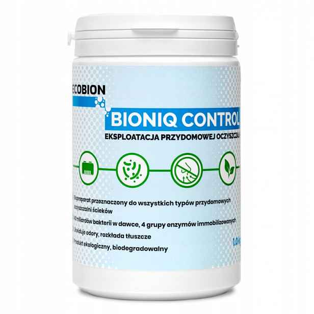 Control 1000 g Biopřípravky pro domácí čističku odpadních vod BioniQ Ecob