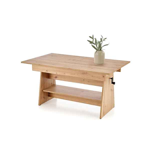 HALMAR Rozkládací konferenční stolek Erika dub artisan