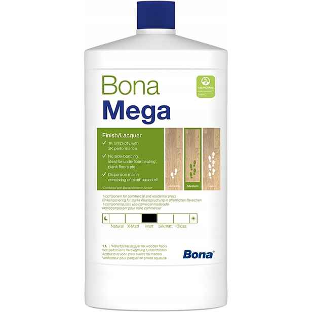 Lak na dřevěné podlahy Bona matt mat 1L