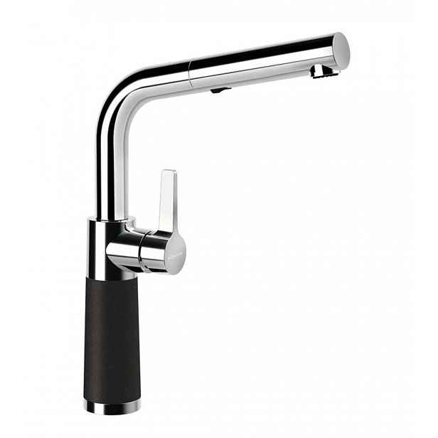 SCHOCK SC-540 - Dřezová baterie s výsuvnou sprškou, Onyx/chrom 557120GON