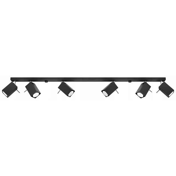 Sollux Lighting Stropní svítidlo Merida 6L Černá