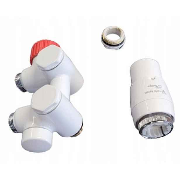 Vario Term Termostatická Sada Integra Duo Levá Bílá Lesklá