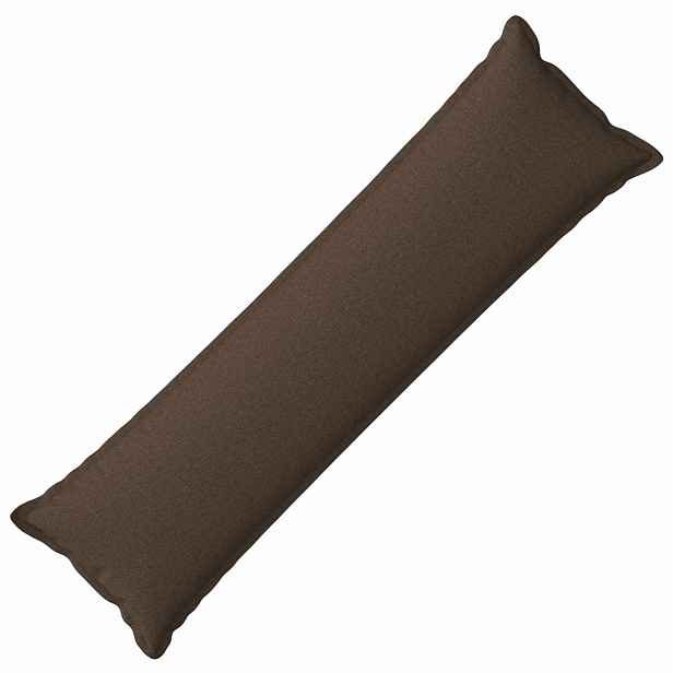 vidaXL Polštář s polštářem HOUTEN Taupe 40 x 145 cm Falešný len
