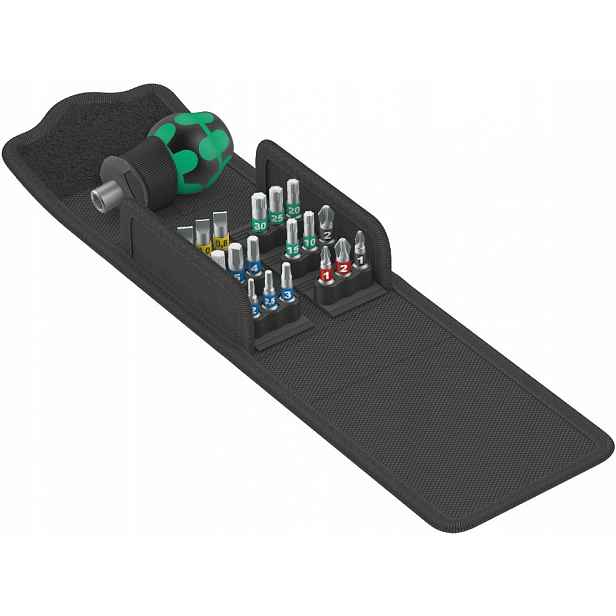 1/4 koncovky a rukojeť Stubby Wera 05057471001