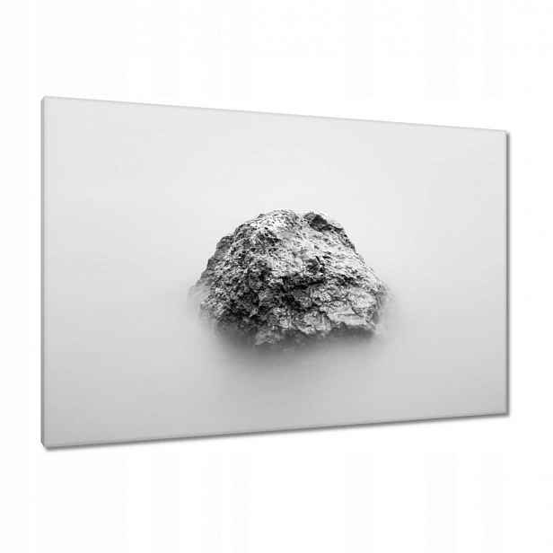 Obrazy 120x80 Černobílá Skála