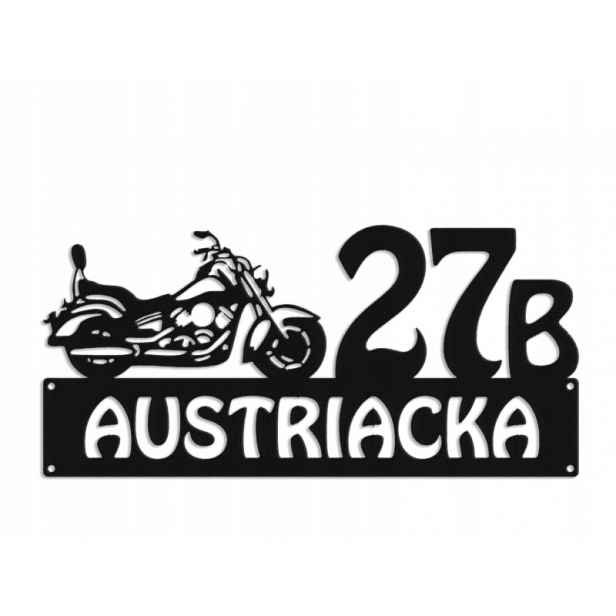 Číslo Na Dům 80 cm Tabule Adresa Ocel 2 mm Grafika 5786