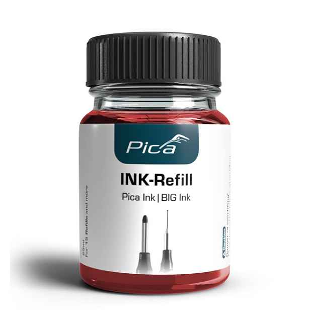 Inkoust náhradní Pica Ink/Big Ink červený