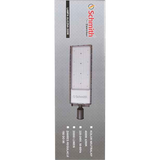 Led pouliční lampa 200 W