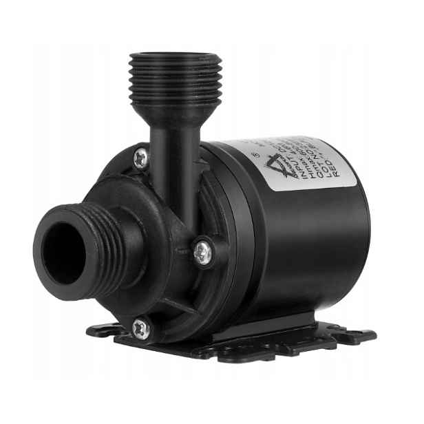 Průtokové Čerpadlo Na Vodu 800 L/h 12 V 19 W, Bezkartáčové Čerpadlo