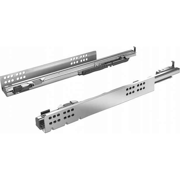 Vodítka pro zásuvky plné výsuvů Quadro V6 s systémem Silent System 350 mm Hettich