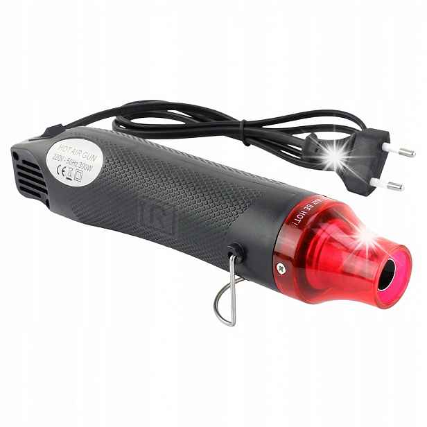 Horkovzdušná Pistole Elektrická MF300 300W Ruční Horký Vzduch Servisní