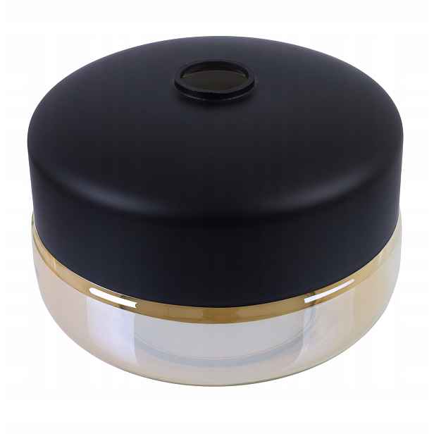 Skleněná Lampička Pro Stropní Závěsnou Lampu Oslo Medová 25 CM