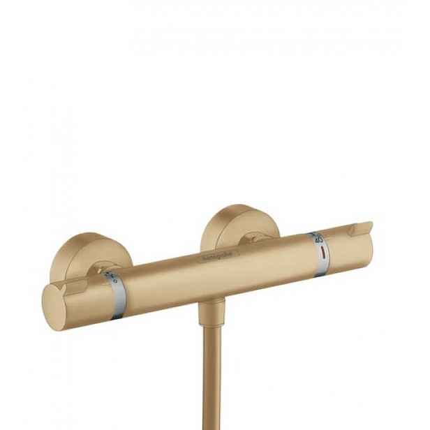 Sprchová baterie Hansgrohe Ecostat bez sprchového setu 150 mm kartáčovaný bronz 13116140