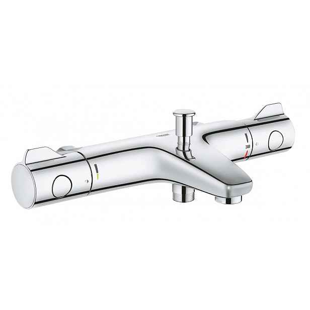 Vanová baterie Grohe Grohtherm 800 bez sprchového setu 150 mm chrom 34756000