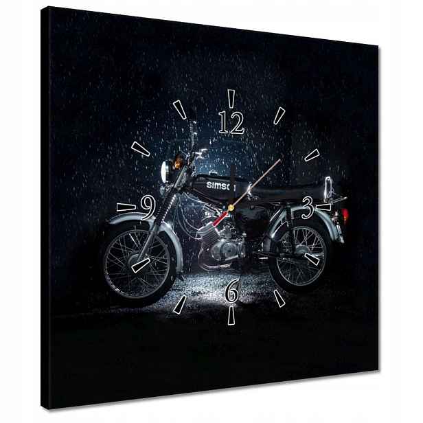 Hodiny 40x40 Simson S51 Čtyřrychlostní Simsonek, čtyřka dvous